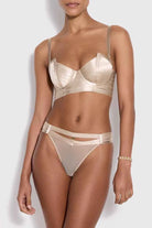 Art Deco Multi-Strap Thong