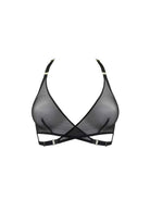 Art Deco Mesh Wrap Bra