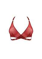 Art Deco Mesh Wrap Bra