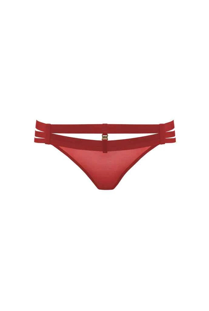 Art Deco Multi-Strap Thong