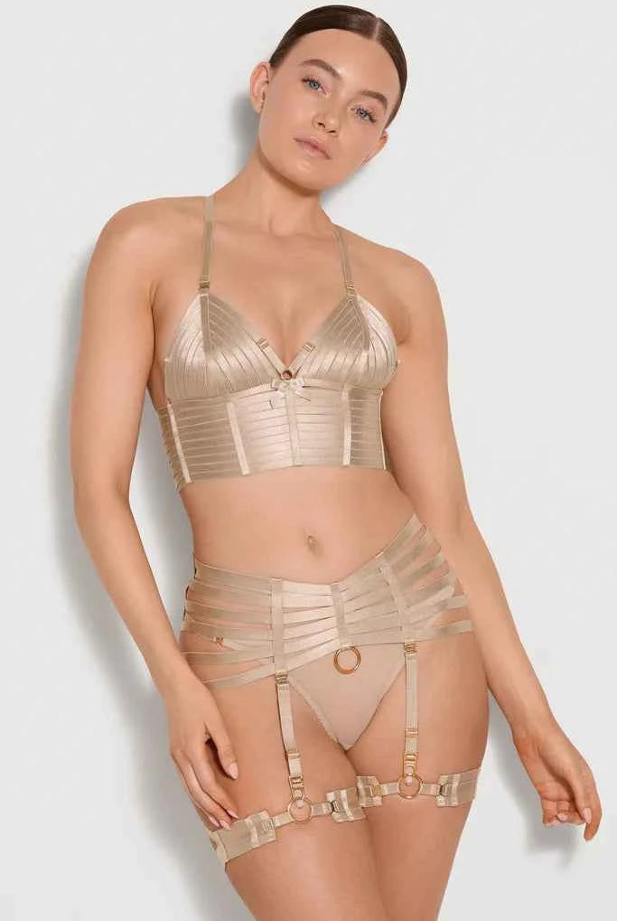 Bondage-Belle Crop Top