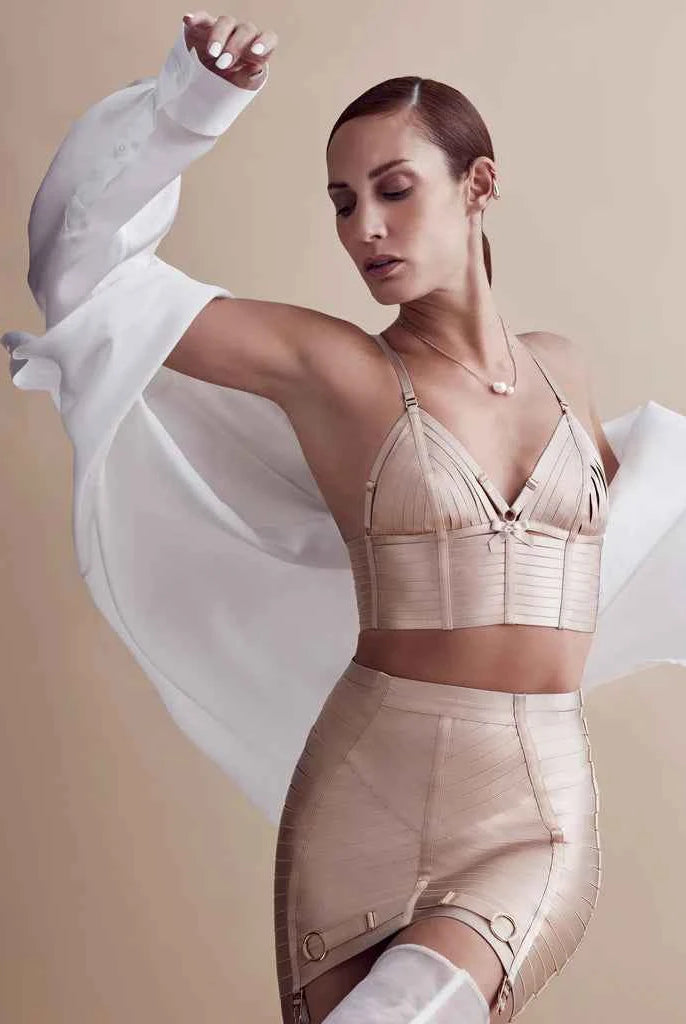 Bondage-Belle Crop Top