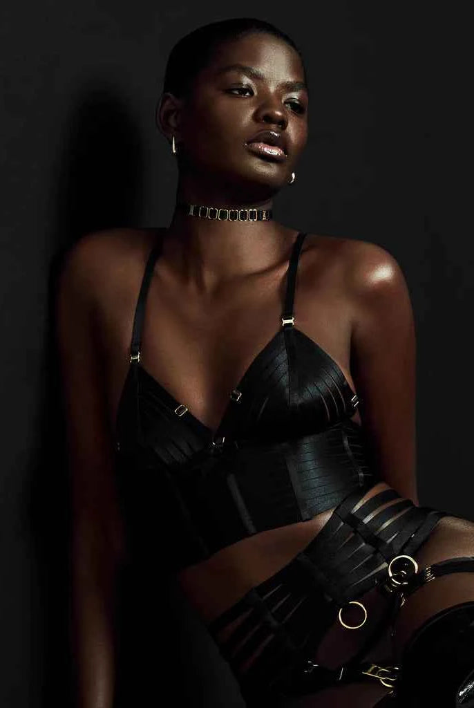 Bondage-Belle Crop Top