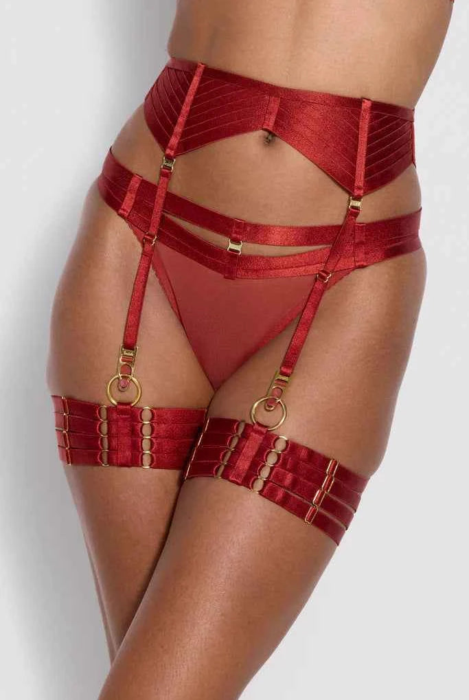 Art Deco Multi-Strap Thong