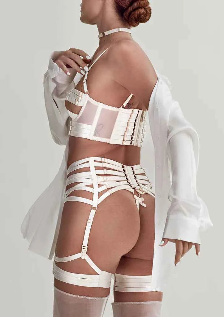 Bondage Webbed Garters