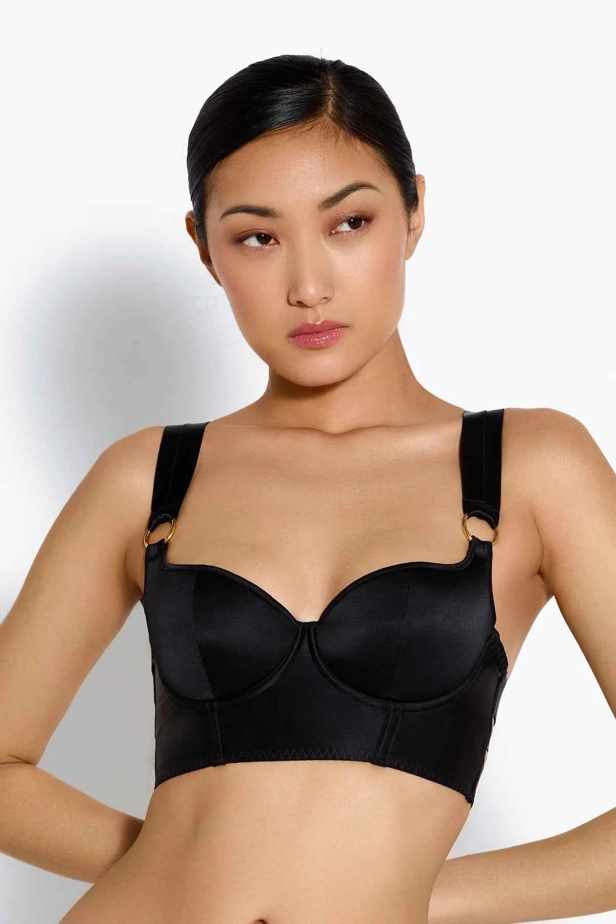 SIGNATURE SILK LONGLINE BODICE BRA