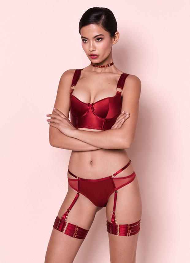 Bondage Webbed Garters